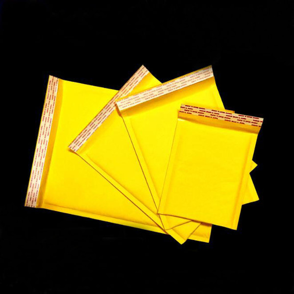 6 size 3.54-11.81inch *5.9-15.74 inch + 4cm Kraft Bubble Envelope Wrap Bags Pouches Packaging PE Bubble Bags Jewellery packing