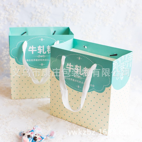 Nougat dessert food bag handbag blue little bag thickened clearance