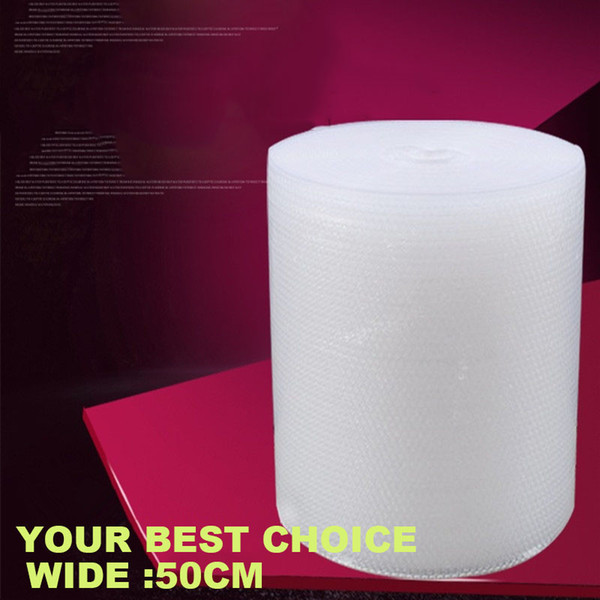 100% new material size 20cm*60m shrink pack Burbuja Cushion Bubble Roll wrap Polietileno Emballage Bulle Packing Film Materials