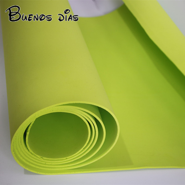 3mm thickness lemon green color Eva foam sheets,Craft eva, Easy to cut,Punch foam,Handmade Size50cm*2m cosplay material