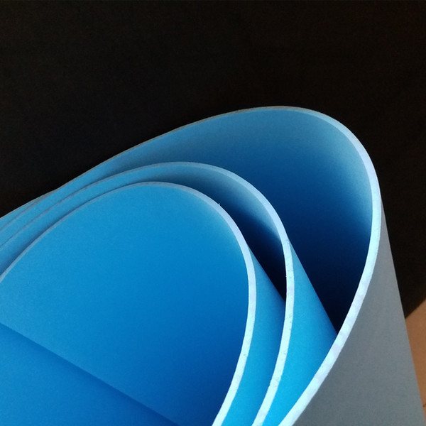 Size 50cm*2m sky blue color Eva foam sheets,Craft eva Easy to cut,Punch sheet,Handmade flowers / cosplay material