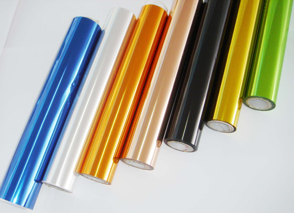 Gold/Sliver/Blue/Red/White/Black- HOT STAMPING FOIL FOR PAPER/PLASTIC (64CM*90M/roll)