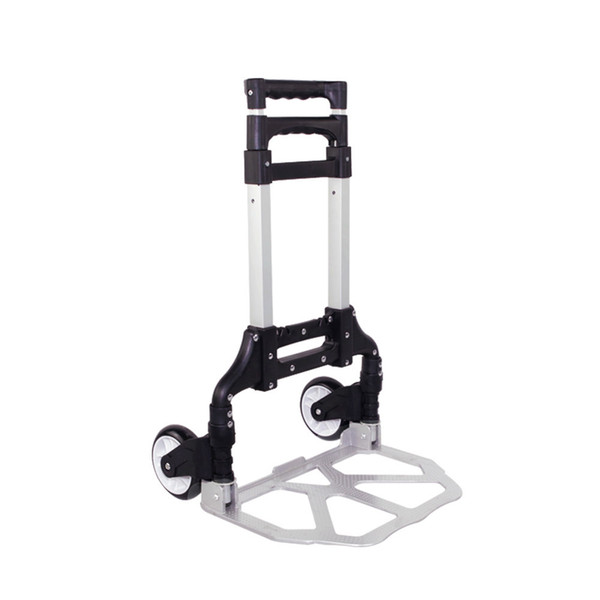 75KG Loading Weight Folding Adjustable Cart ABS Handle Truck thick aluminum plate