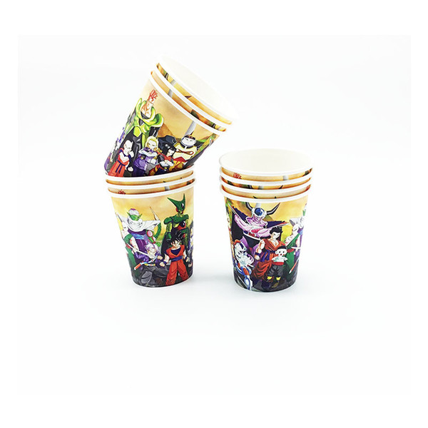 10pcs/lot themed disposable paper cups birthday party supplies themed paper cups