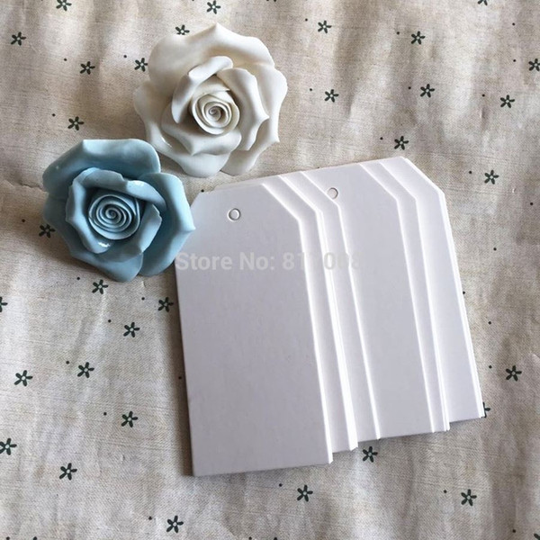 4.5X9.5CM,white cardboard Gift Tag, jewelry Paper Tags, hang tags -50pcs/lot,string include