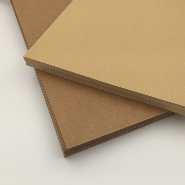 Free Shipping Brown A4 Kraft Paper Paperboard Cardboard Blank Craft Card Paper 100gsm 150gsm 250gsm 350gsm Packing Paper