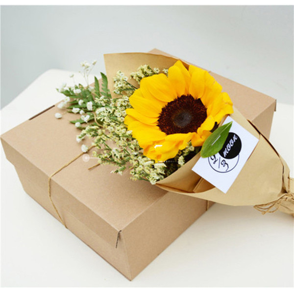 A4 Brown Kraft Paper DIY Handmake Card Making Craft Paper Thick Paperboard Cardboard 200gsm 50/100pcs