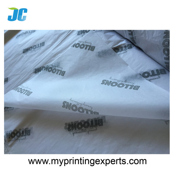 2017 Paper factory manufacturer custom printed t-shirt tissue paper