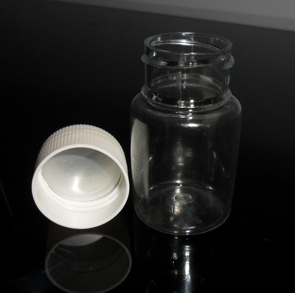 (500pcs/lot) 30ml/30g Transparent PET Bottle, Pill Bottle, Capsule Bottle, Plastic Bottle with aluminium foil pad