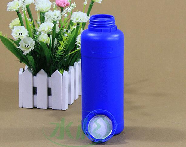 (100pcs/lot) 500ml Blue Color Thick HDPE Empty Bottle,Medicine Bottle,Liquid Bottle,Plastic Bottle with Anti-theft Cap