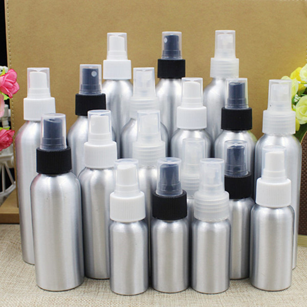 Aluminium Bottle Spray Bottles for Perfume Refillable Cosmetic Packing Make-up Containers 30ml/50ml/100ml/120ml/150ml/250ml