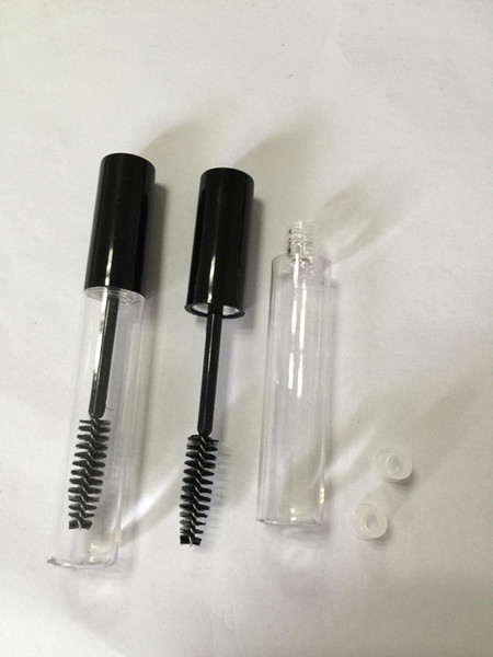 10ML Empty Plastic Mascara Tube With Plug & Cap Cosmetic Container DIY Refillable Bottles 100PCS 20170308#