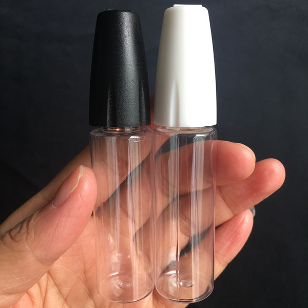 Needle Bottle 10ml 15ml PET Long Thin Metal Tip Plastic Dropper Bottles with Proof Childproof Caps for E Cing Vape Oil