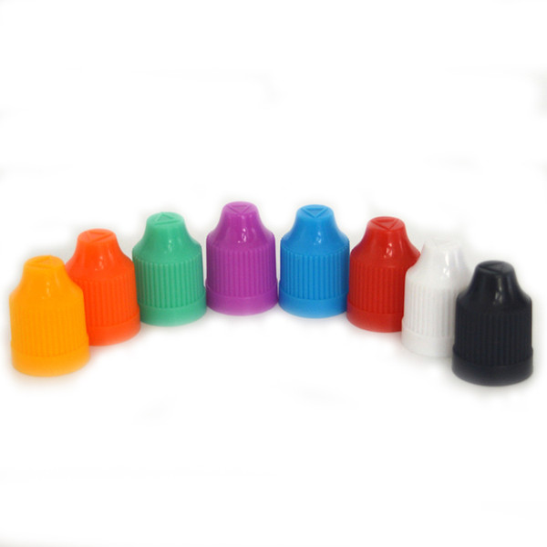 Free shipping 10000pcs/lot Child Proof Caps for Dropper Bottle 8 Colors In Stock