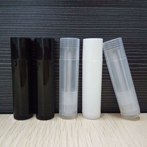 Free Shipping 5g Empty Clear DIY LIP BALM Tubes Containers Transparent Lipstick fashion Cool Lip Tubes Refillable Bottles