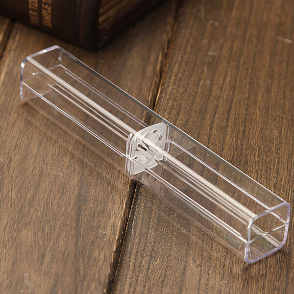 Crystal Acrylic Microblading Pen Box Caneta Microblading Tebori Display And Storage Box Brow Manual Tattoo Supplies 473