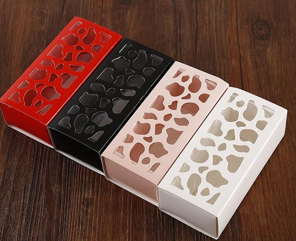 Macaron Beautiful package Multi-purpose Hollow Short Paragraph Macaron box Home Baking Boutique Packaging Box