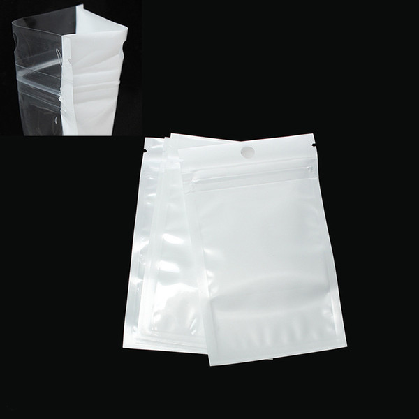 Zipper Retail Packaging Bags Boxes Packing Clear White Pearl Jewelry Plastic Poly OPP PVC 7*10cm 7.5*12cm 9*14cm 10*18cm 12*20cm 30*40 DHL