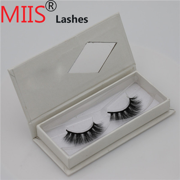 Customized Private Label 3D Real Mink Fur False Eyelash with Custom Eyelash Box