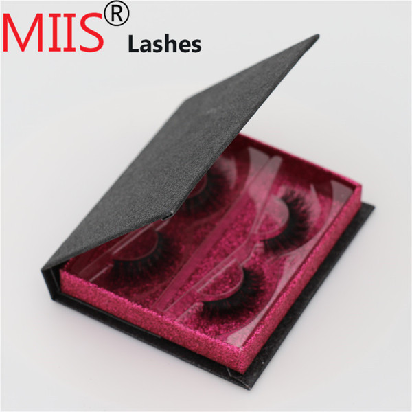 Private label Custom Eyelash 100% Packaging Real mink fur lashes package handmade beautiful high-quality eyelashes box