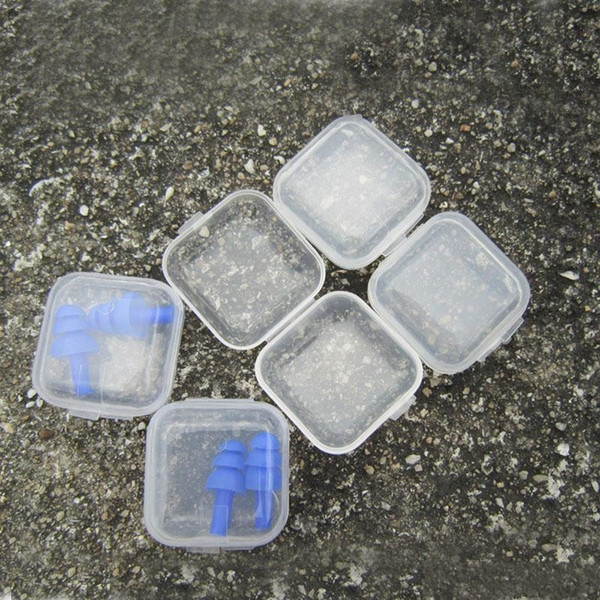 Plastic Portable Clear Transparent Jwelry Cosmetic Boxes Medicine Pill Box Small Square Tablet Case Sundry Storage Holder