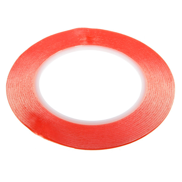 1pc Red Film Double Sided Sticky Adhesive Tape 25M Transparent High temperature Resistance Tapes For Cell Phone Repair