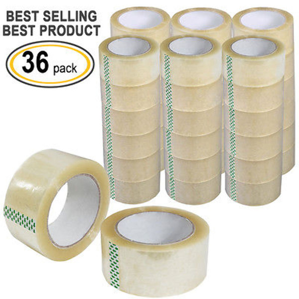 36 Rolls Box Carton Sealing Packing Packaging Tape 2