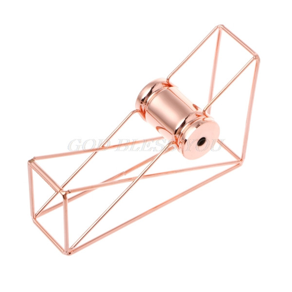 Rose Gold Tape Dispenser Hollow Tape Cutter Washi Storage Organizer Stationery Office Supplies