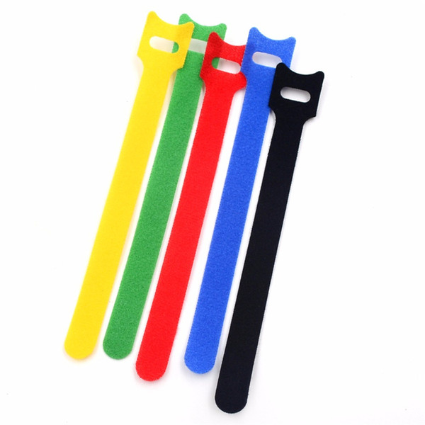 12*150mm Nylon Reusable Cable Ties with Eyelet Holes back to back cable tie nylon hook loop fastener management