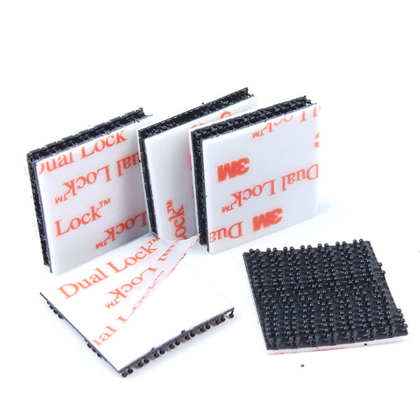 Dual Lock Tape Black Double Sided Tapes Fastener Hook and Loop Size 0.75in * 1in High Performance