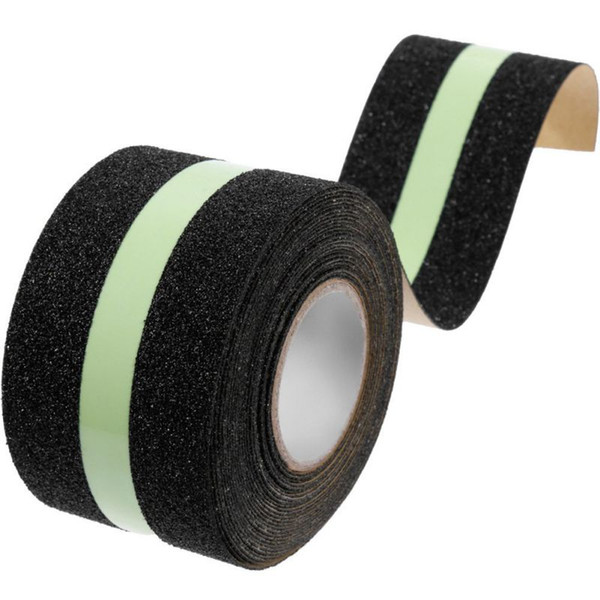 5cm*5M PVC Frosted Surface Anti-Slip Tape Luminous in Dark Abrasive Tape Stairs Tread Step Safety Luminous Non-Slip Tapes