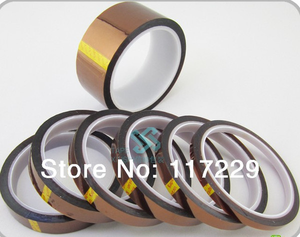 Wholesale-Free shipping High Temperature Resistant tape Heat Tape 5MMx33M for heat press 10 pcs/ lot high quality Heat dedicated Tape