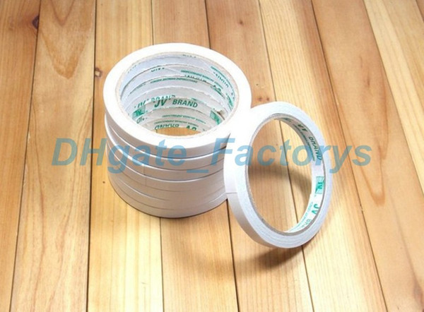 Double Sided Tape Office and School Stationery Adhesive Tape Packing Tape Width 0.8 cm, 9.5m Length