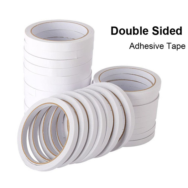 10m Double Faced Adhesive Deco Tissue Tape Sided Face Papeleria School Stationery Store Sticky Item Office Accessory Tool Thing