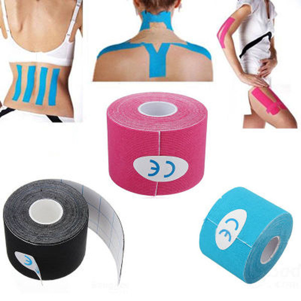 2019 Rushed Time-limited Masking Single Sided Acrylic No Printing Adhesive Elastic Sports Bandages Muscle Tape Cotton Waterproof Damage