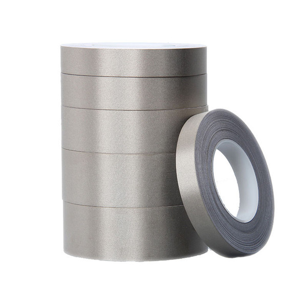 30mm*50M Conductive Fabric Tape EMI Shielding Tape Single Side Ni-Cu Plated Conductive Cloth Conductive Adhesive Tape for Electronics