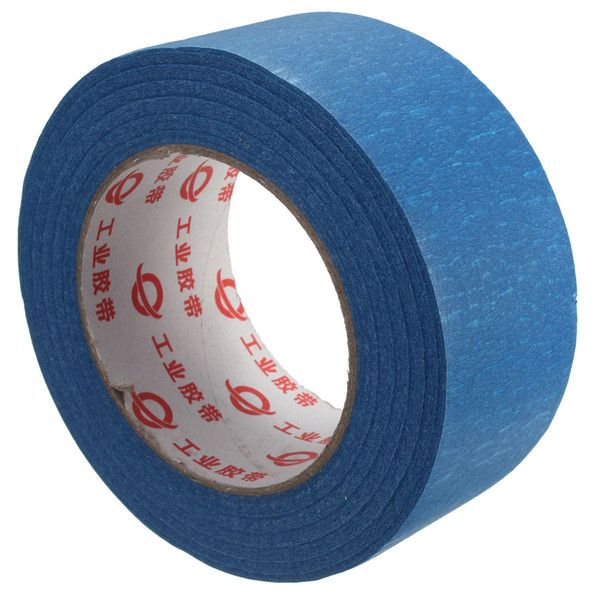 50mmx50m 50mm Wide 3D Printer Blue Tape Reprap Bed Tape Masking Tape For 3D Printer Parts