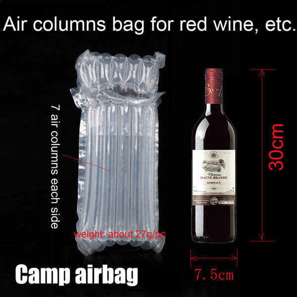 Inflatable Wine Bottle(30cm) Air Dunnage Bag Air Cushion Column(3cm) Wrap Bags Buffer Bag Protect Your Product Fragile goods