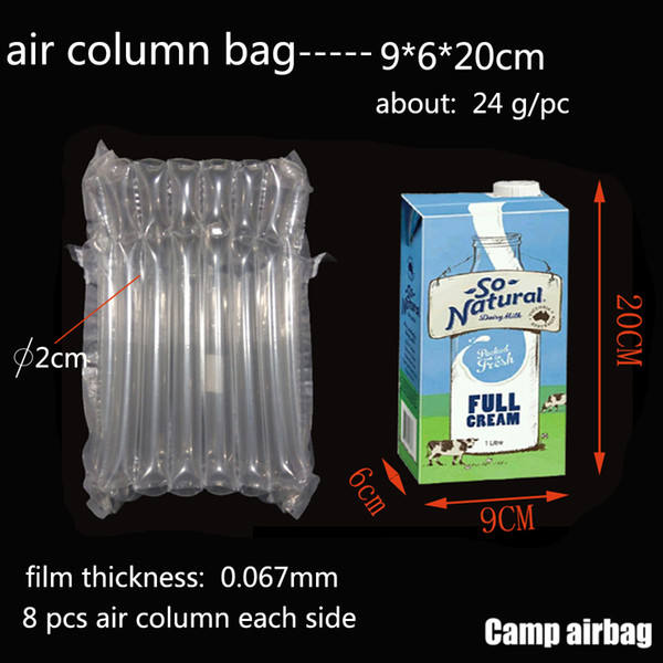 Inflatable Air Dunnage Bag(9*6*20cm) Air Cushion Column(3cm) Buffer Bag Protect Your Product Fragile goods