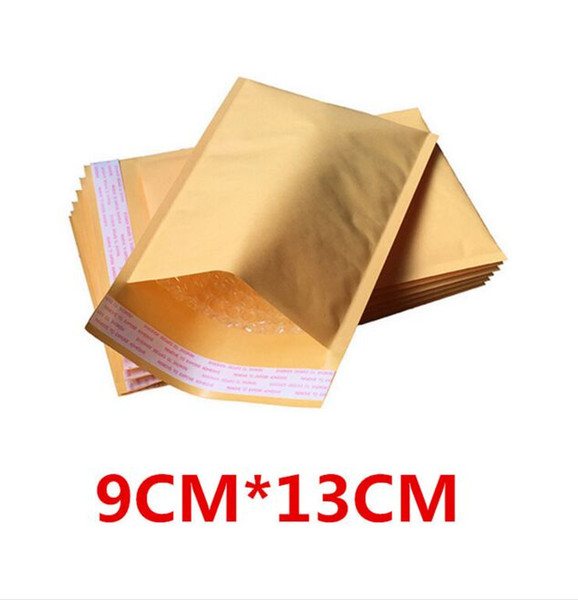 NEW 90x130+40mm Padded Envelopes Bags Bubble Mailers KRAFT BUBBLE MAILERS MAILING ENVELOPE BAG FREE SHIPPING MYY