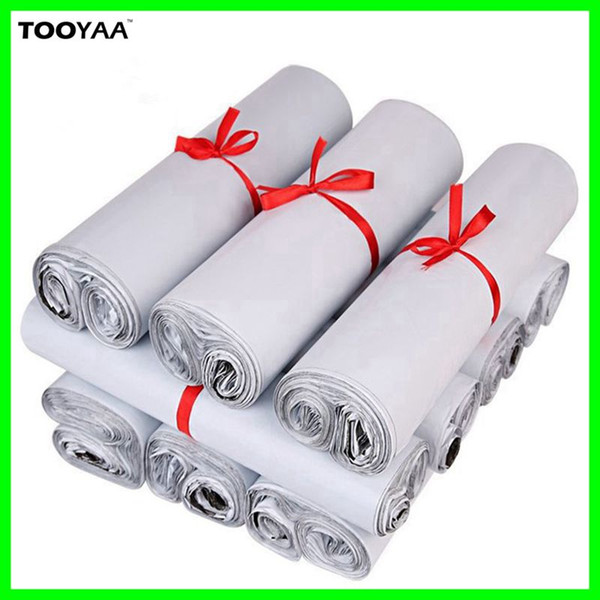 High Adhesive Water-proof Mail Bags White Grey Plastic Self-seal Shipping Bags Poly Mailing Envelopes for Courier Post Transport Package