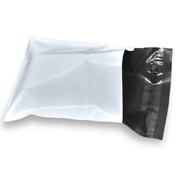 11*14+4cm Small White Courier Package Bag Gift Express Shipping Envelope Pouch Self Adhesive Post Mailing Packaging Plastic Bag 100pcs/lot