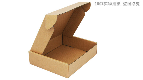 Wholesale-50pcs 20cm*16cm*5cm kraft paper boxes custom gift packaging box,corrugated paper shipping cake packing boxes