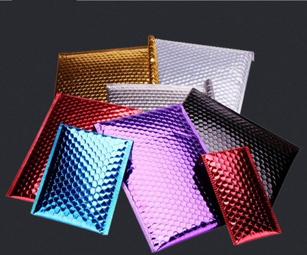 wholesale 20x28cm Mailing Bags Aluminum Bubble Shipping Bag Padded Envelopes Bubble Mailers 100pcs/lot Free shipping