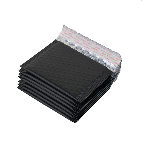 free shipping Black aluminum foil shipping mailing envelope bag bubble padded mailer self sealing shipping packaging envelope