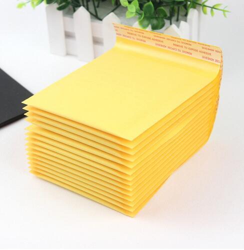 Wholesale-New Style 165X220MM Usable space Poly bubble Mailer envelopes padded Mailing Bag Self Sealing [60pcs]