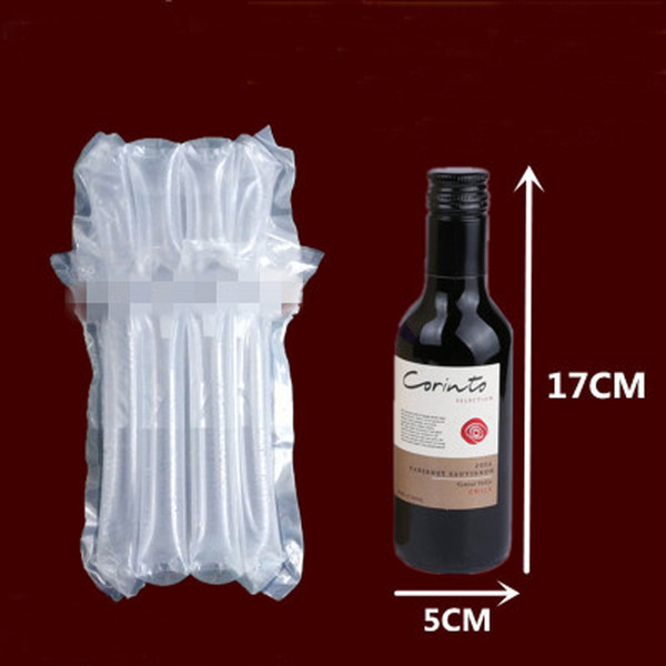 17*5 cm red wine air column bag shockproof anti-drop protection explosion-proof bubble column packaging buffer air bag Air Dunnage Bag