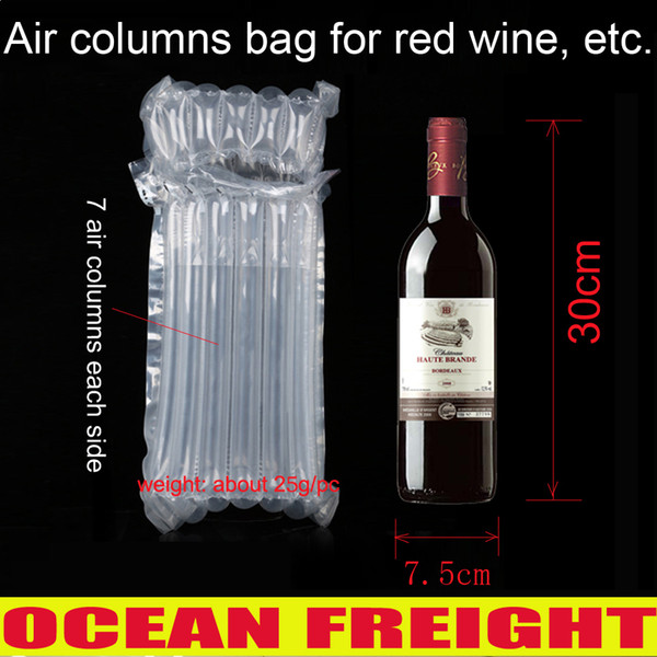 Inflatable Wine Bottle(30cm) Air Bag Air Column(3cm) After The Goods Are In Your Country There Will Be A UPS Track Record