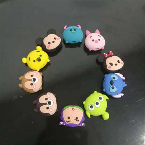 USB charger protection cute animal for figure line protective cover Data Cable Protective Sleeve earphone protecting