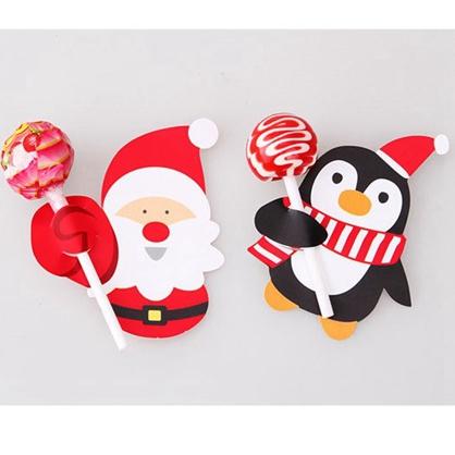 Christmas lollipop paper,candy paper,cartoon party favor, lollipop decoration, kids gift wrap (only paper) 100pcs/lot